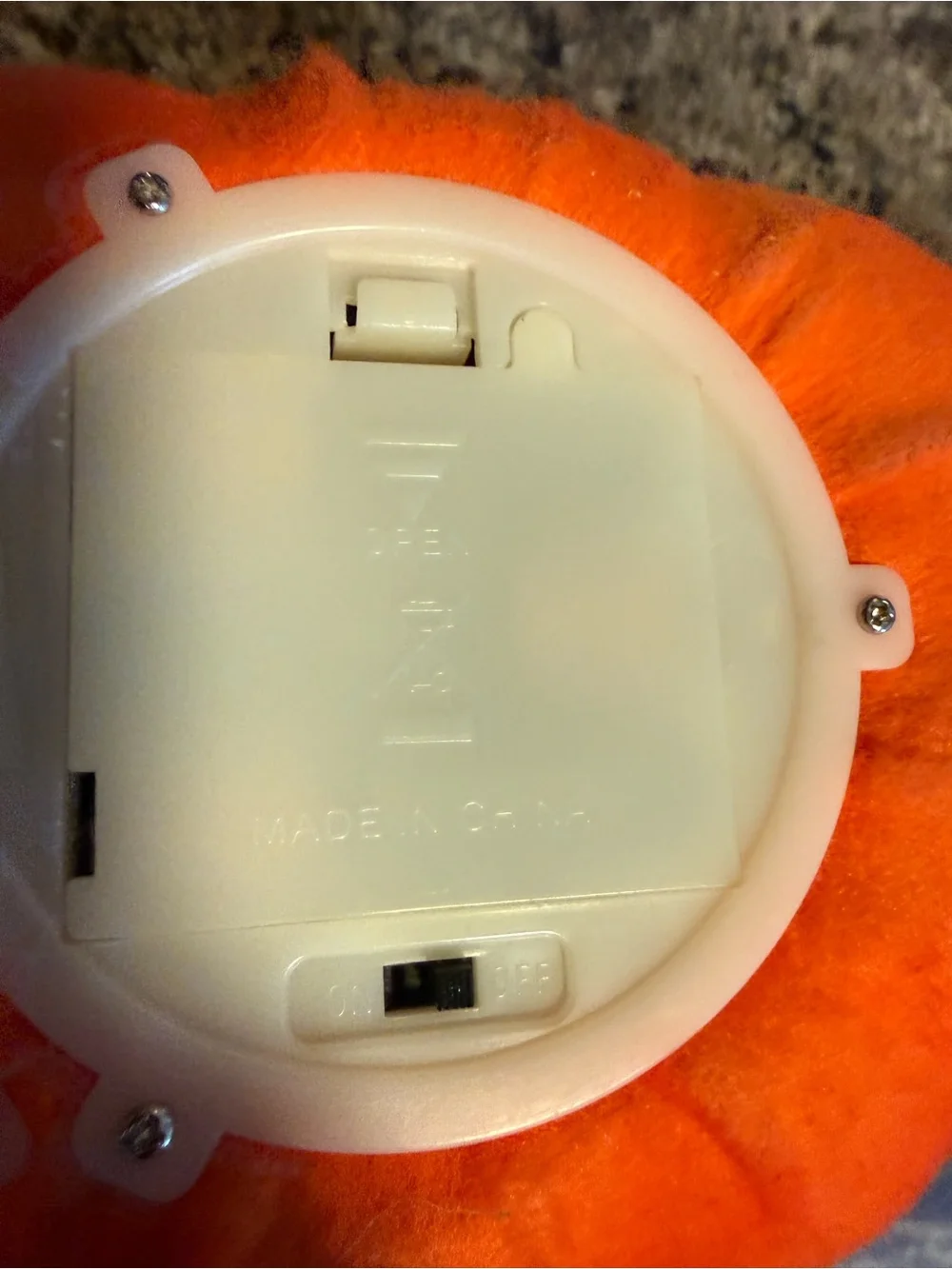 Avon 2008 Halloween Fiber Optic Owl Pumpkin Light Up Color Changing WORKS.